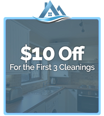 $10 Off - For the First 3 Cleanings